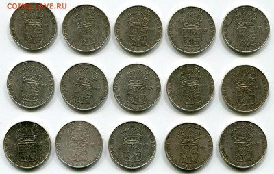 Шведские монеты 1929 - 1967 годов - спрос и оценка - Ц-5+