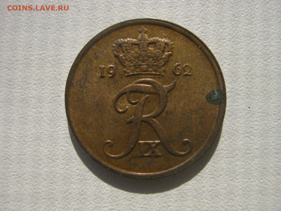 Дания 1 эре 1962 бронза до 23.09. 22:00 - IMG_4986