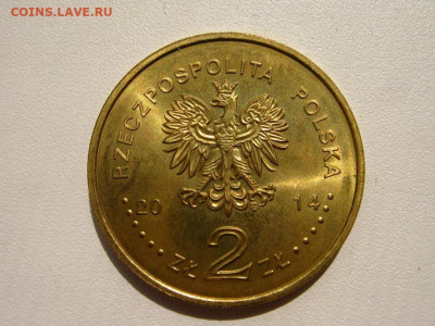 Польша 2 злотых 2014 Польская олимпийская сборная Сочи 23.9 - IMG_4978.JPG