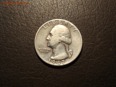 США. 25 центов 1947г.до 24.09.19. 22.00 мск. - DSC09554.JPG