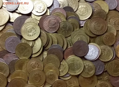 Монеты СССР 300шт. 1924-57г. До 22.09.19 в 22.00 - 20190920_220915