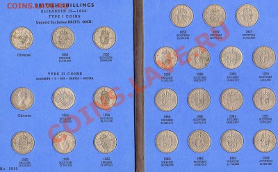 ВЕЛИКОБРИТАНИЯ ШИЛЛИНГИ С 1953 ДО 21.07.11 В 22.00 МСК (103) - img476