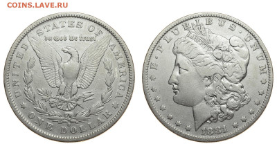 США. 1 доллар 1881 г. Морган. До 26.09.19. - DSH_3886.JPG
