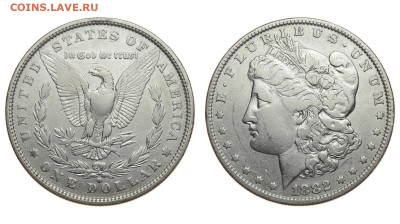 США. 1 доллар 1882 г. Морган. До 26.09.19. - DSH_3888.JPG