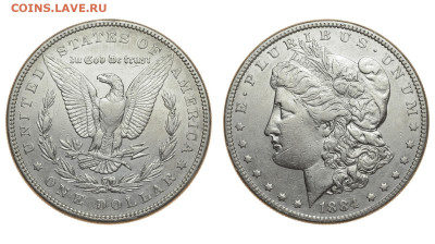 США. 1 доллар 1884 г. Морган. До 26.09.19. - DSH_3890.JPG