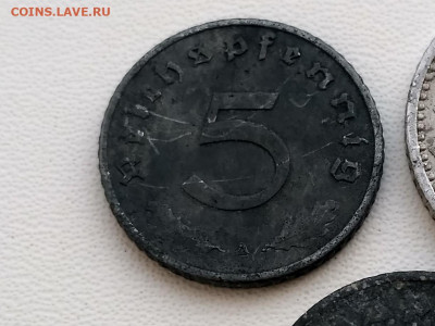 ГЕРМАНИЯ,5 рейхспфеннигов 1940А(цинк)до 25.09.2019г - IMG_20190915_160832_HDR