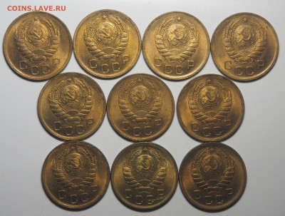 1 копейка 1946 UNC 10 штук до 23.09.2019 в 22.00 - P9211863