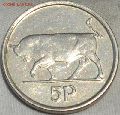 Ирландия 5 пенс 1992. 24. 09. 2019. в 22 - 00. - DSC_0801
