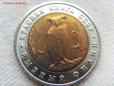Красная Книга- 5 рублей Филин 1991_2 до 28.09.19 г. - SDC16942.JPG