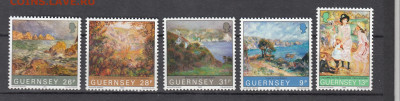 GUERNSEY 1983 живопись 5м** до 26 09 - 203