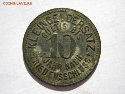 Германия Мойзельвиц нотгельд 10 пфеннигов 1918 до 22:0 25.09 - IMG_3482_1.JPG