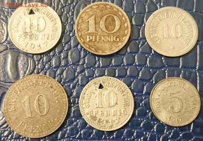 Нотгельды Германии 6 штук 1917,1919 до 22:00мск 26.09.19 - DSC_0635.JPG