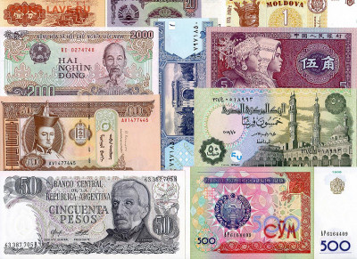 68 иностранных банкнот.  до 26.09. в 22:00 мск. - №_4.--_--.