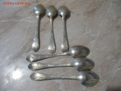 Серебряные ложки, 875 проба, 6 штук - IMG_3905.JPG