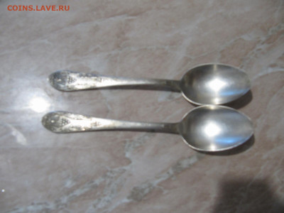 Серебряные ложки, 875 проба, 6 штук - IMG_3906.JPG