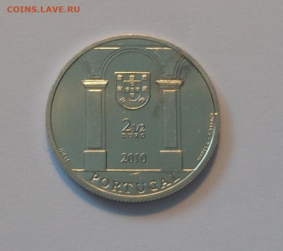 ПОРТУГАЛИЯ - 2,5 е 2010 ДВОР ДВОРЦА до 29.09, 22.00 - Португалия 2.5. евро 2010 Двор Дворца_1