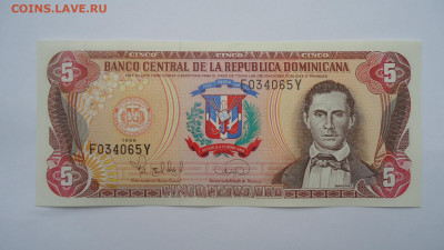 ДОМИНИКАНА 5 ПЕСО 1996 UNC - DSC06480.JPG