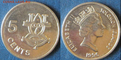 Только сутки СОЛОМОНОВЫ ОСТРОВА 5 центов 24-09 в 22-00 мск - Соломон5