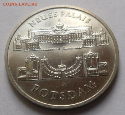 5 марок ГДР 1986 г. "Потсдам. Новый дворец" - SAM_1349.JPG
