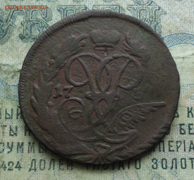 2 копейки 1759 года перечекан. - DSC03382.JPG