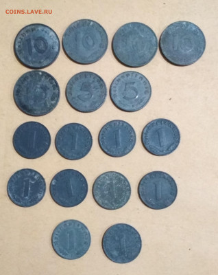 1,5,10 пфеннигов 1940-44 гг по ФИКСУ - IMG_20190924_224110