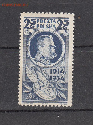 Польша 1934 1м** легион до 30 09 - 126