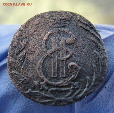 Четыре разменных "сибирских" медных монеты 1768-1773 - 1p1770a