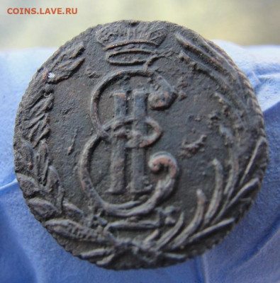 Четыре разменных "сибирских" медных монеты 1768-1773 - 1p1768a