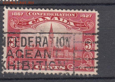 Канада 1927 1м конфедерация 3ц до 30 09 - 255