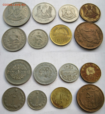 СИРИЯ, ИРАН 8 монет. Все разные. СТАРТ 1 руб. 30.09.2019 - 023.JPG