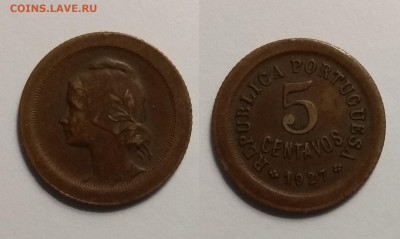 Португалия 5 сентавос 1927 года - 29.09 22:00 мск - IMG_20190923_071022