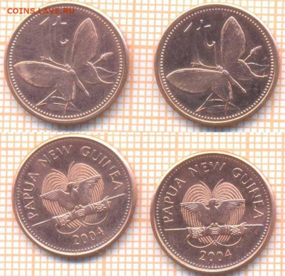Папуа Новая Гвинея 1 тойя 2004 г., фикс - Папуа Новая Гвинея 1 тойя 2004  76  30