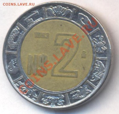 Мексика 2 пессо 1993 г.До 21.07.11 г. 21-00 МСК. - Мексика 2.j1