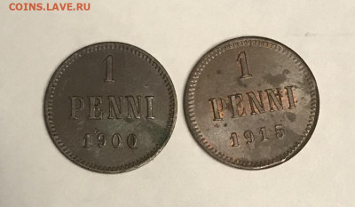 1 пенни 1900 и 1915ггДо 1.10.2019 22.00 по МСК - D4C6C484-7384-422E-B730-B43E8000408E