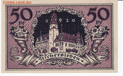 Нотгельд-Ашерслебен 50 пфеннигов 1920 г. до 02.10 в 22:00 - IMG_20190926_0002