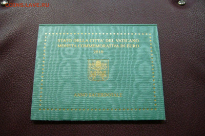 2 евро 2010 Ватикан - Блистер -  30-09-19 - 23-10 мск - 106019105