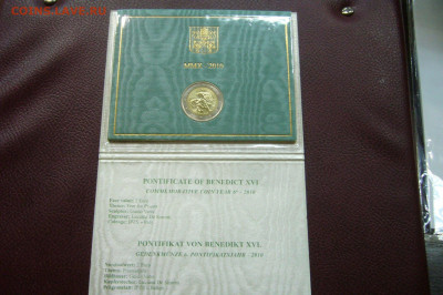 2 евро 2010 Ватикан - Блистер -  30-09-19 - 23-10 мск - 106019105+