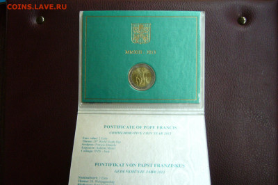 2 евро 2013 Ватикан - 01-10-19 - 23-10 мск - P2020083.JPG