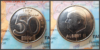 Бельгия 50 франков, 1994 - 8