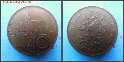 Чехия 10 крон, 2008 - 16