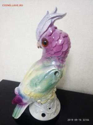 Статуэтка «Попугай». Германия. Фарфор до 01.10 в 22.00 - P90916-220408