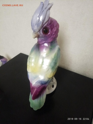 Статуэтка «Попугай». Германия. Фарфор до 01.10 в 22.00 - P90916-220446