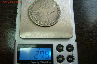 Талер 1780 год - 01-10-19 - 23-10 мск - P2170109.JPG