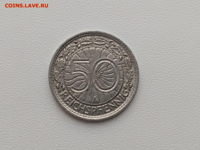 ВЕЙМАР,50 пфеннигов 1929А(никель)до 1.10.2019г - IMG_20190522_090938