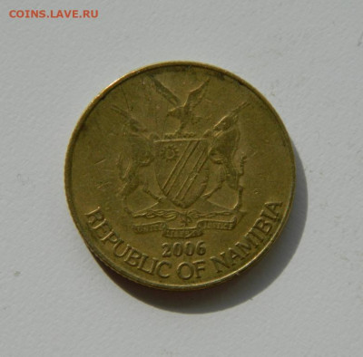 Намибия 1 доллар 2006 года (Фауна). - DSCN9909.JPG