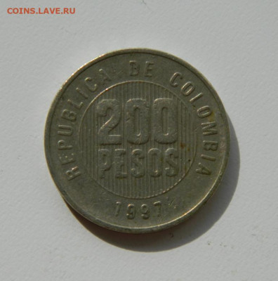 Колумбия 200 песо 1997 года. до 02.10.2019 - DSCN9898.JPG