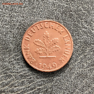 Германия 10 пфенниг 1949 года. До 22:00 04.10.19 - FAA24D36-F115-4581-8BFF-08B998A54D7A