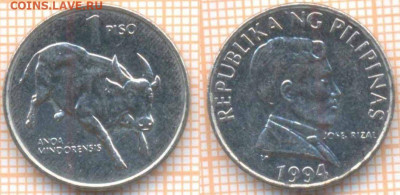 Филиппины 1 писо 1994 г., до 3.10.2019 г. 22.00 по Москве - Филиппины 1 писо 1994  6778