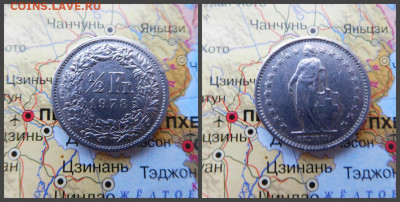 Швейцария ½ франка, 1978 - 1