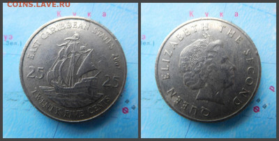 Восточные Карибы 25 центов, 2007 - 10